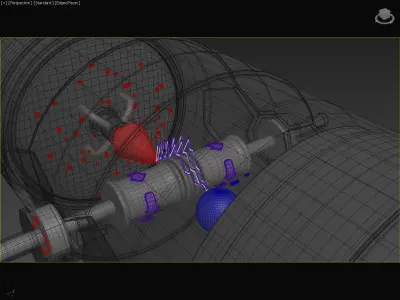 Dutch Ionic Windmill Generator - Capacitor Concept 3D model