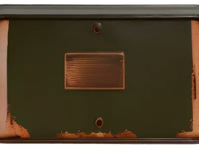 Weathered Military Storage Box 3D model