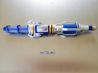 Doctor Who Capaldi Sonic Screwdriver Replica Prop Miniature 3D print model