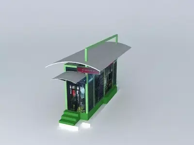 stop Transjogja Free 3D model