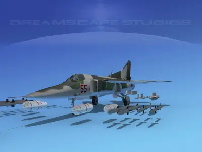 MIG-27 Flogger V06 Russia 3D model