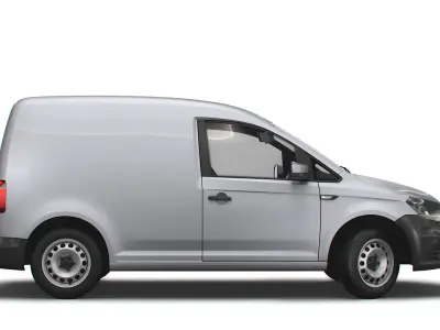 Volkswagen Caddy UK-spec Startline 2020 3D model