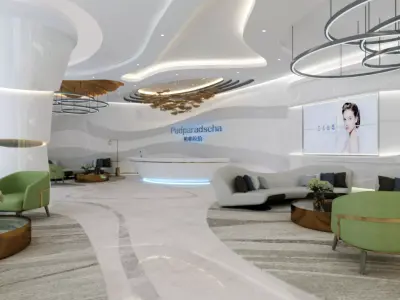 salon beauty Modern 3D model