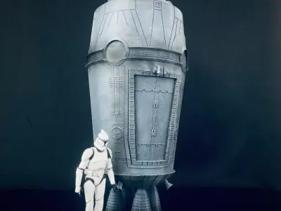 Class-6 Escape Pod 3D print model