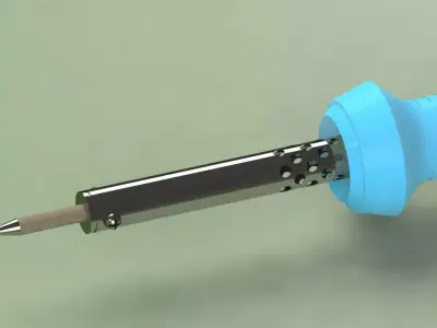 Soldering iron Free 3D model