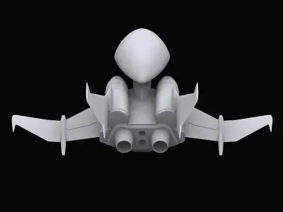 Gundam Zeon Dopp model 3D model
