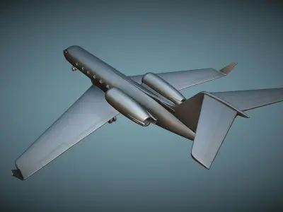 Gulfstream G-IV - 3D Printable Model 3D print model