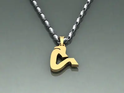 Pendant C-c1 3D print model