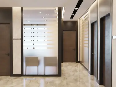 Office Scene 04 3D Model 3D model