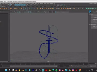  Split Soul Katana sword Low-poly 3D model