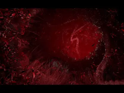 Tentacles Low-poly 3D model