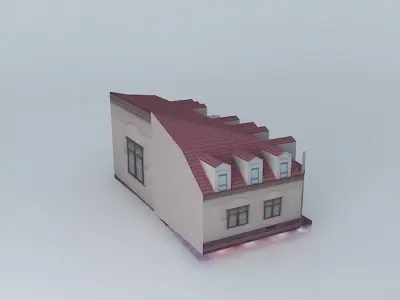 Cooperative Bank in Pilsen Free 3D model