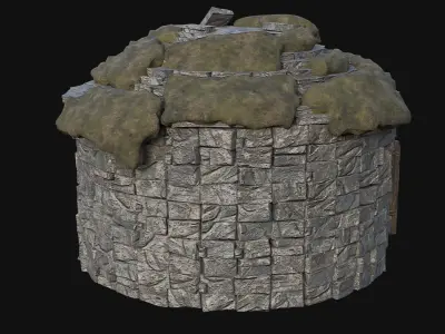 VIKING NORSE TURF HOUSES HUTS COTTAGES MEDIEVAL COLLECTION AAA Low-poly 3D model