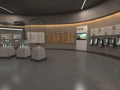 Museum 3 3D model