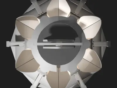 Grab crane 25i24 3D model