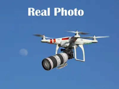 Quadcopter Animated 3D model