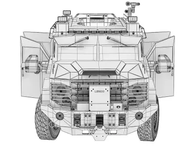 Bearcat military G3 3D model