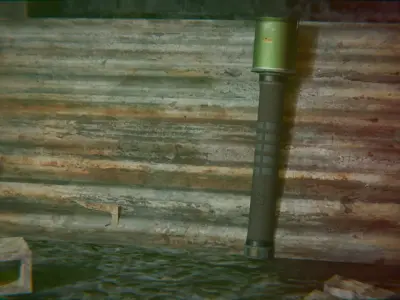 Hand Grenade StielhandGranate type Low-poly 3D model