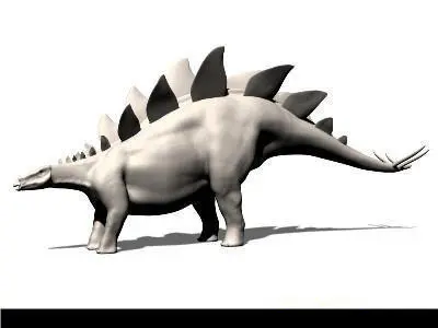 Amazing stegosaur - 3d model 3D model
