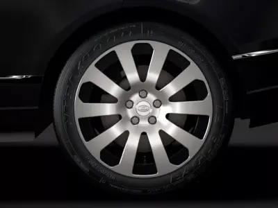 Range Rover Sentinel 2020 wheel 3D model