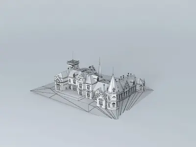 The Nadasdy Castle 3D model