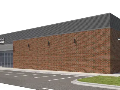 Retail-120 Retail Store A 3D model