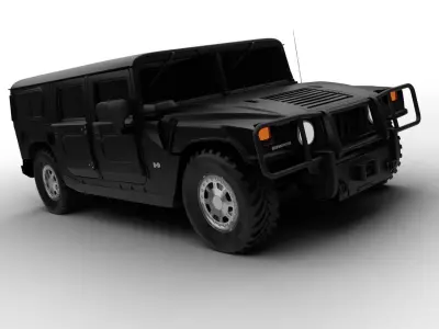 Hummer H1 3D model