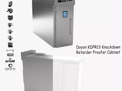 Doyon KDPR13 Knockdown Retarder Proofer Cabinet 3D model