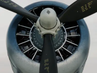 F4U Corsair 3D model 3D model