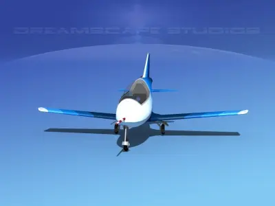 Bede BD-5J Microjet V03 3D model