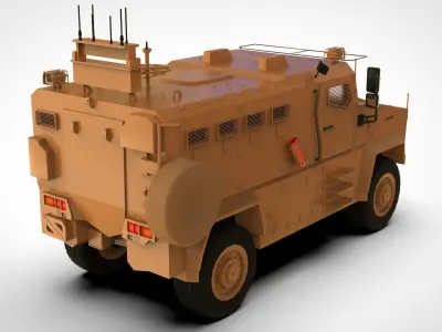 BMC Kirpi 2 Low-poly 3D model