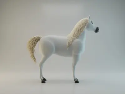 Stylized 3D model Low-poly 3D model