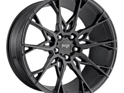 Niche Staccato Wheel Matte Black 3D model