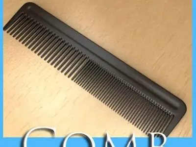 Comb High Detail 3D model