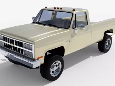 Chevrolet K30 1989 3D model
