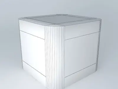 Office corner 3D model