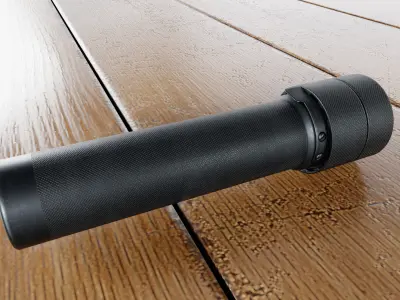 Suppressor AK PBS-1 Low-poly 3D model