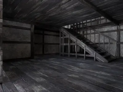 GREATEST MEDIEVAL BUILDER HOUSE INTERIOR WAR MACHINES PACK Low-poly 3D model