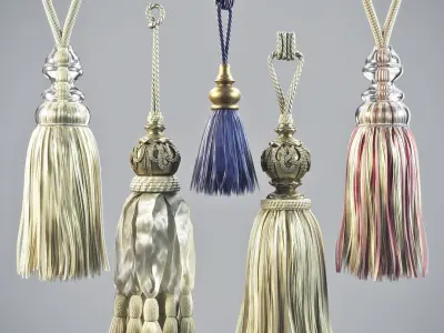 Tassels 3D model