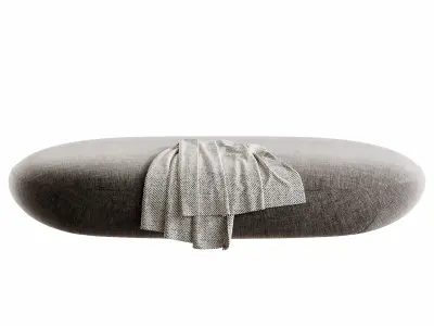 GALET Pouf By Giorgetti Free low-poly 3D model