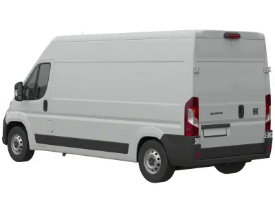 2024 FIAT DUCATO  L3H2 Detailed interior 3D model