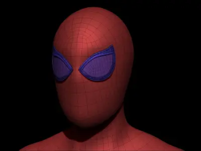 Spidey Base Mesh Free 3D model