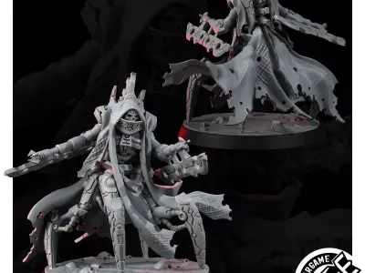 NECROCYBORG XERAKH DESTROYERS 3D model