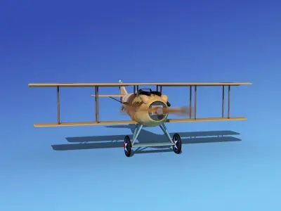 SPAD VII 3D model