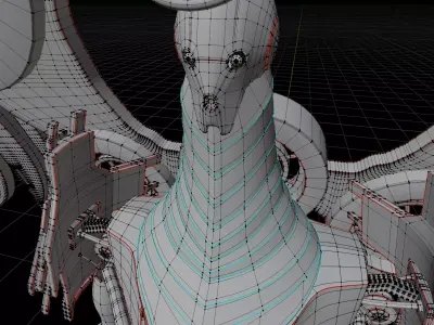 Robot Angel 3D model