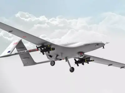 Bayraktar TB2 UCAV 3D model