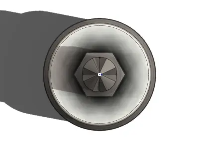 Short Socket Phillips Soquete Curto 3D model