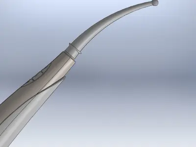 Medication device for mouth 3D model