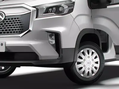 Maxus E Deliver 9 Van L3H3 HQInt 2025 3D model