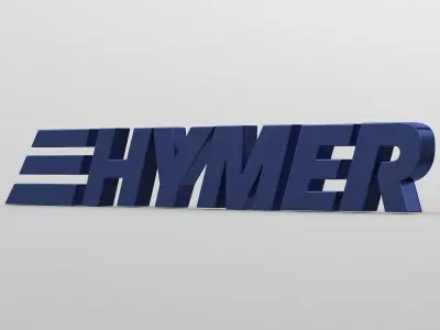 hymer logo 3D model